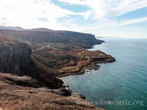 الجهة الغربية لشاطئ بوخنايس متجهين نحو شاطئ بخاتة