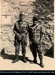 1961 - Dans la tour  C  Douar Bouderhem - 94 ri commando de chasse l134