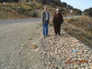 مع الحاج مجيد زروالي بأعالي جبال الاوراس ناحية اريس المجاهد هذا المساء