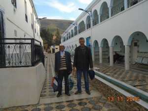 انا والحاج مجيد في حمام الصالحين  بخنشلة