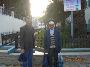 انا والحاج مجيد في حمام الصالحين  بخنشلة