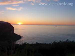 غروب الشمس من فندق زيري بالغزوات – تلمسان