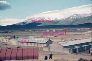 Construction Cité Moghaznis ---harkas---ECOLE 1959 - 1960 à Bouhmama Khenchela