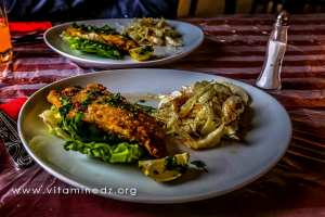 Filet de Poisson - Restaurant le Crabe sur la route de Boukhenais