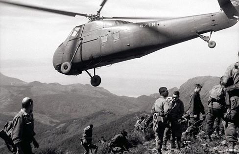 Guerre d'algérie novembre 1954 ratissage au djebel chélia aurès