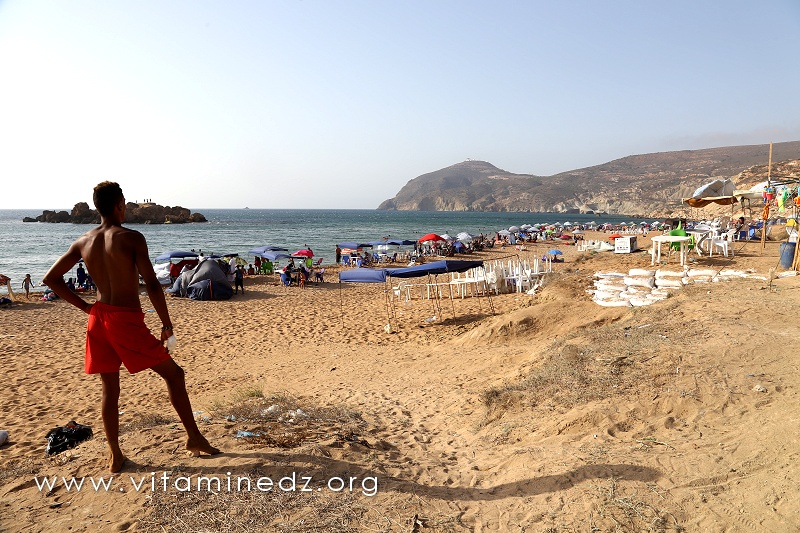 Plage de Sbi3at - Belle mais mal entretenue