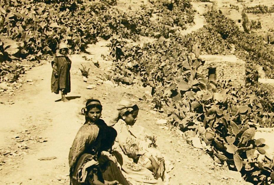 صورة لاطفال منطقة تبردقة خنشلة التقطت سنة 1950