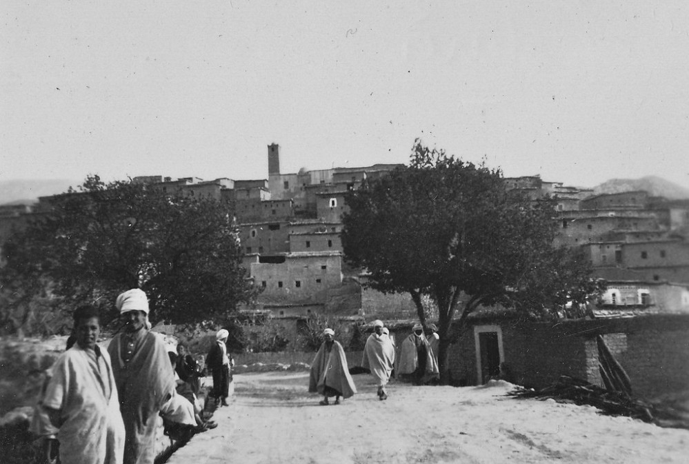 منطقة منعة ولاية باتنة .التقطت سنة 1937