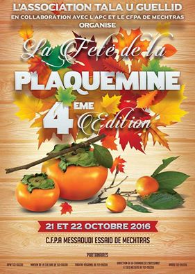 la 4e édition fête du plaquemine à Mechtras