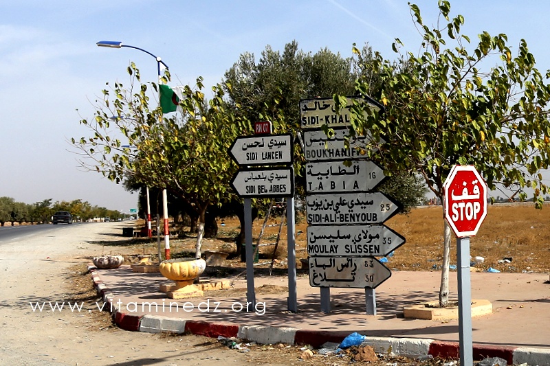 Axe de Tlemcen vers Sidi Belabbess