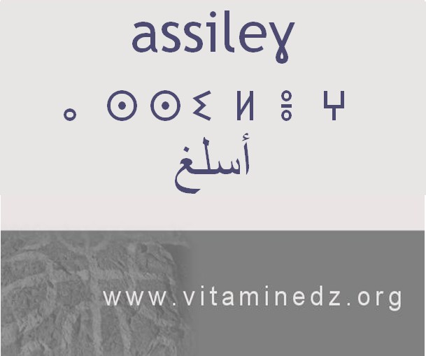 الجذور الأمازيغية في لهجة منطقة الغزوات و ضواحيها - أَسلّغْ –