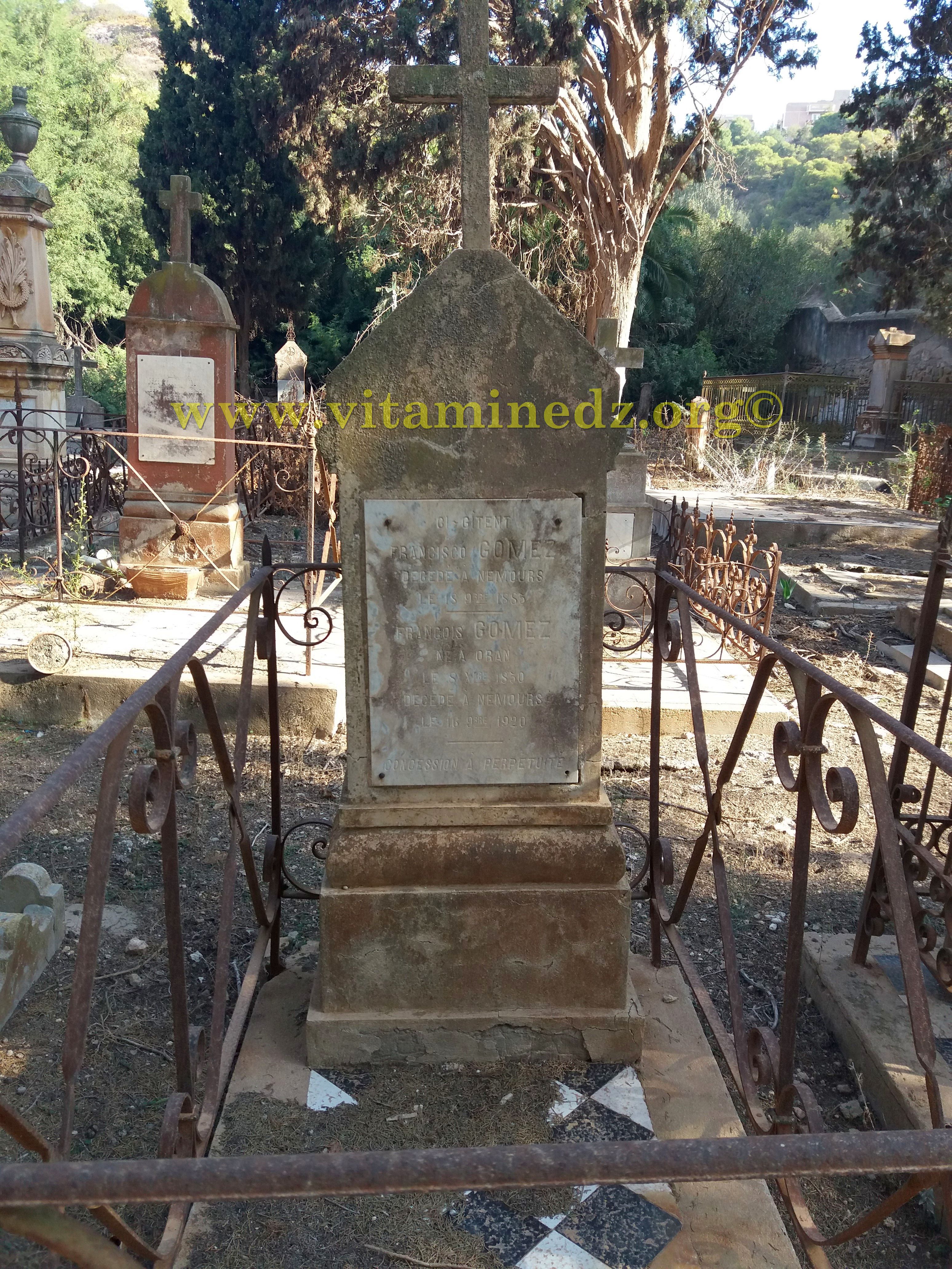 Caveau funéraire de la famille GOMEZ