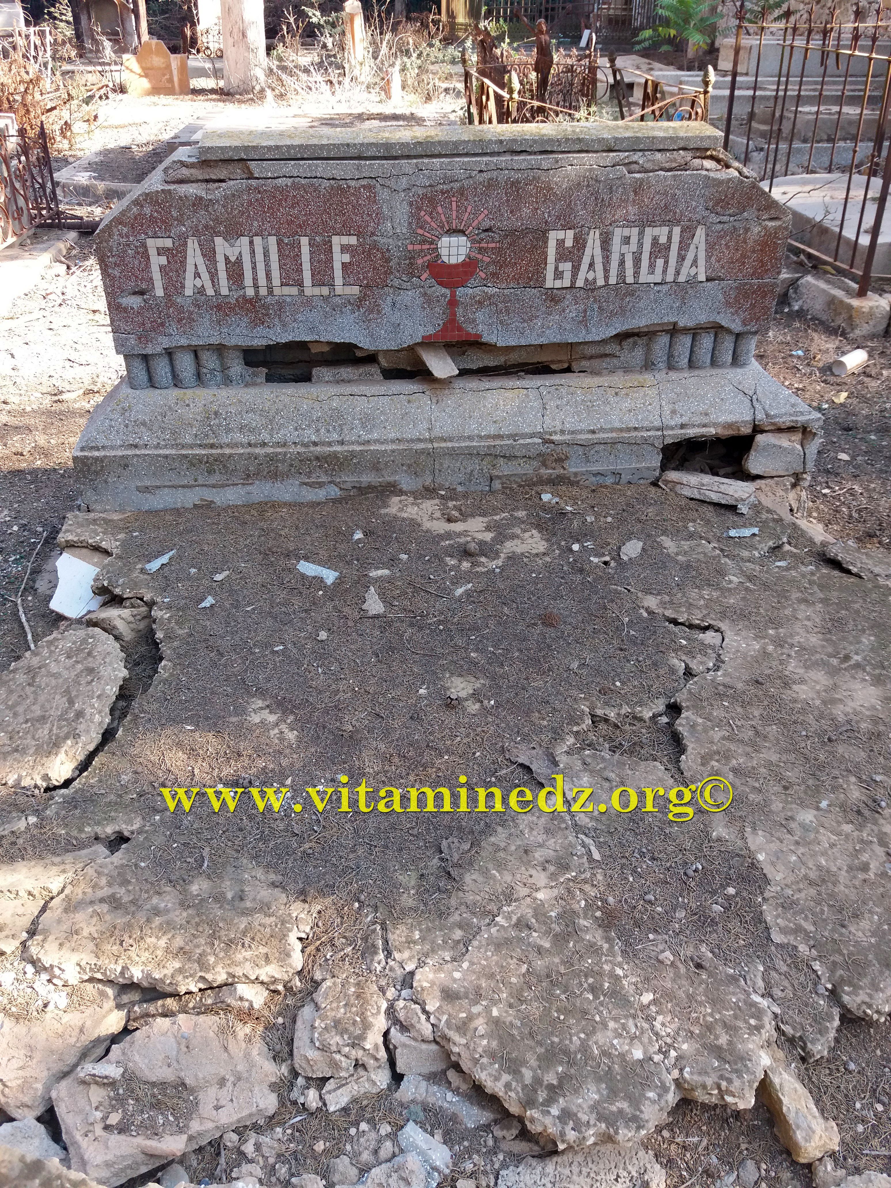 Caveau funéraire de la famille GARCIA