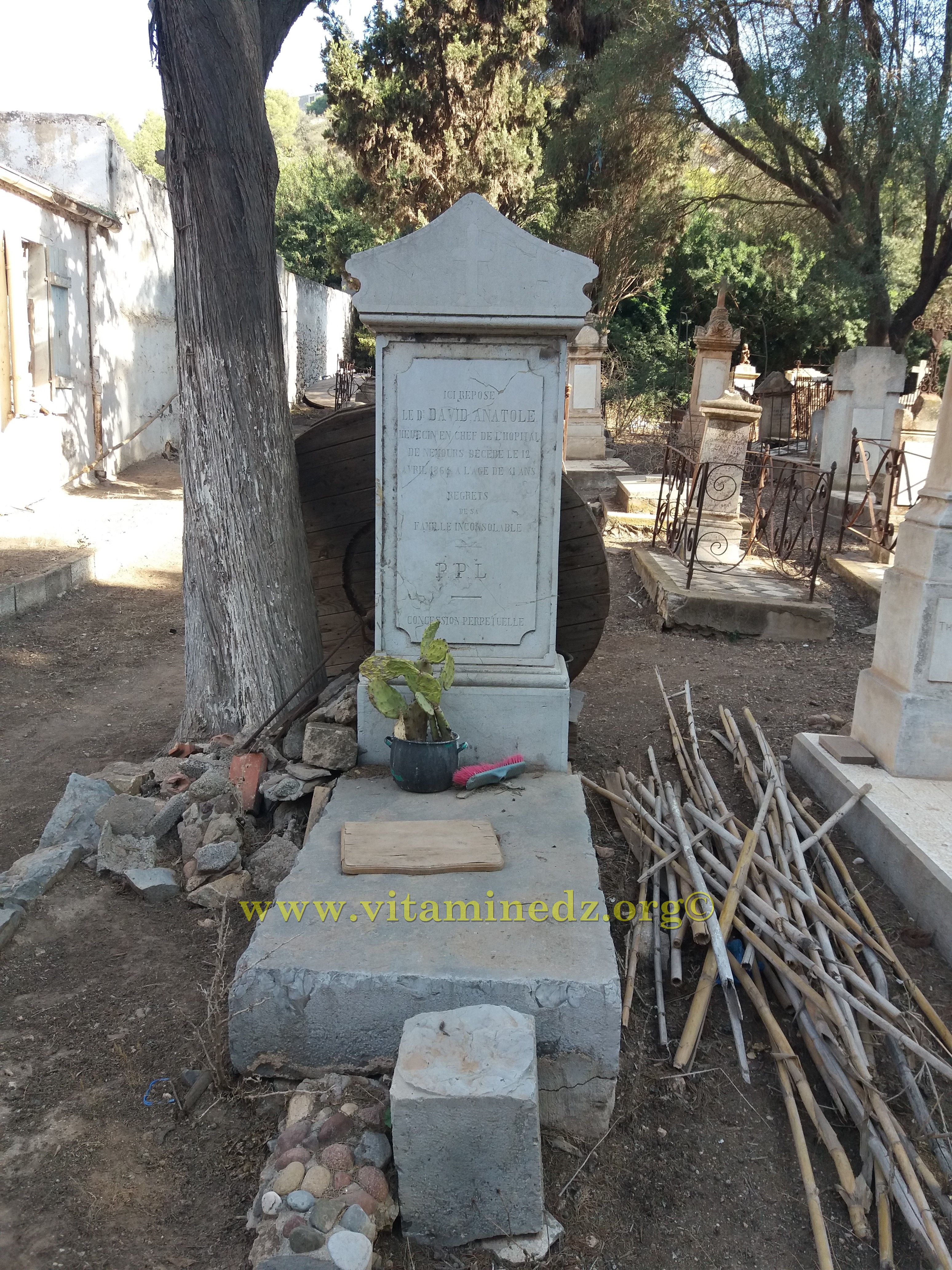 Tombe de Dr David ANATOLE