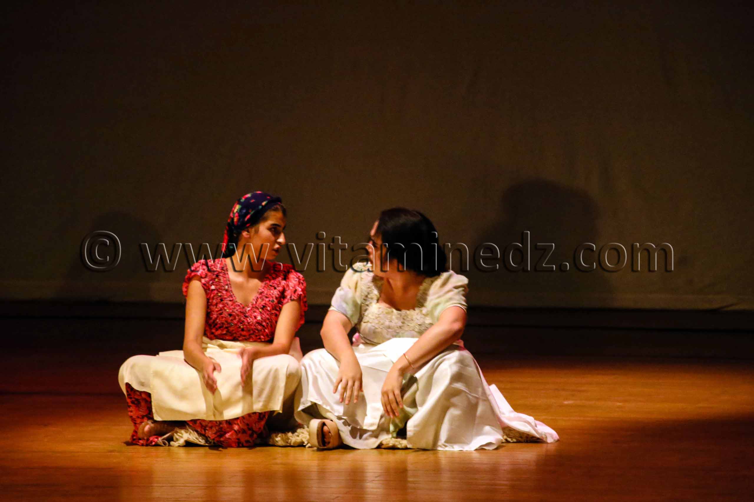 Tlemcen, association la grande maison  la représentation de la pièce de théâtre ''Un legs qui nous parle''