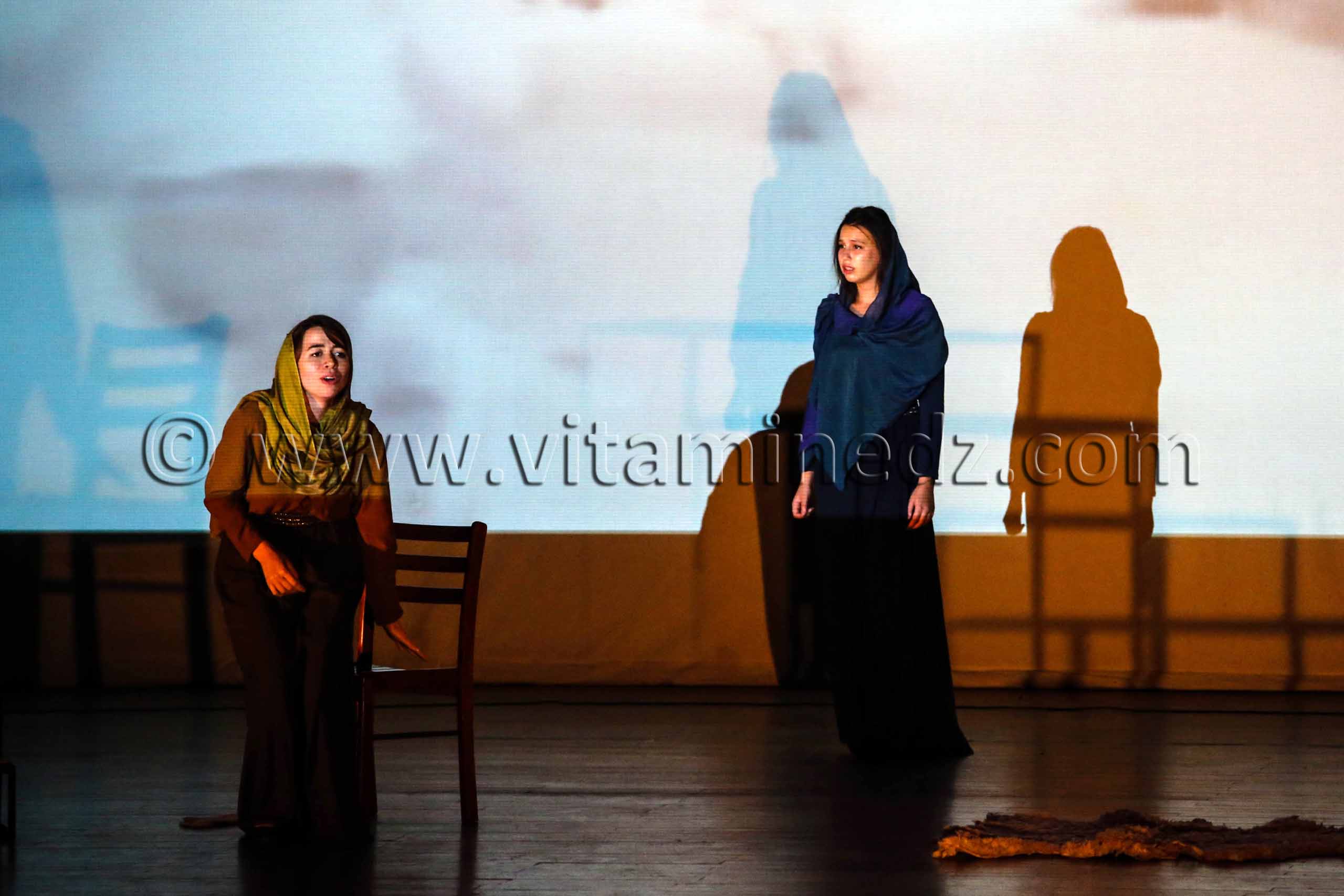 Tlemcen, association la grande maison  la représentation de la pièce de théâtre ''Un legs qui nous parle''