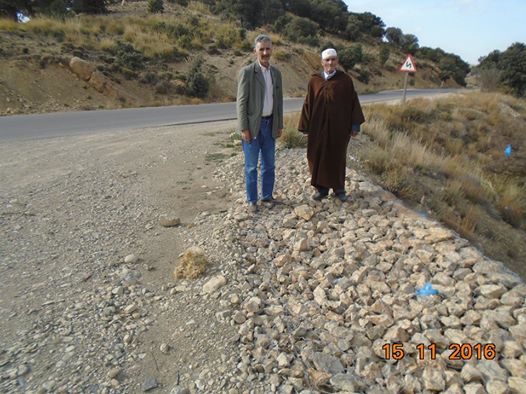 مع الحاج مجيد زروالي بأعالي جبال الاوراس ناحية اريس المجاهد هذا المساء