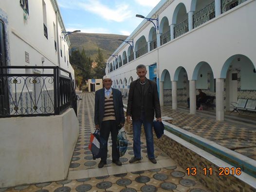 انا والحاج مجيد في حمام الصالحين  بخنشلة