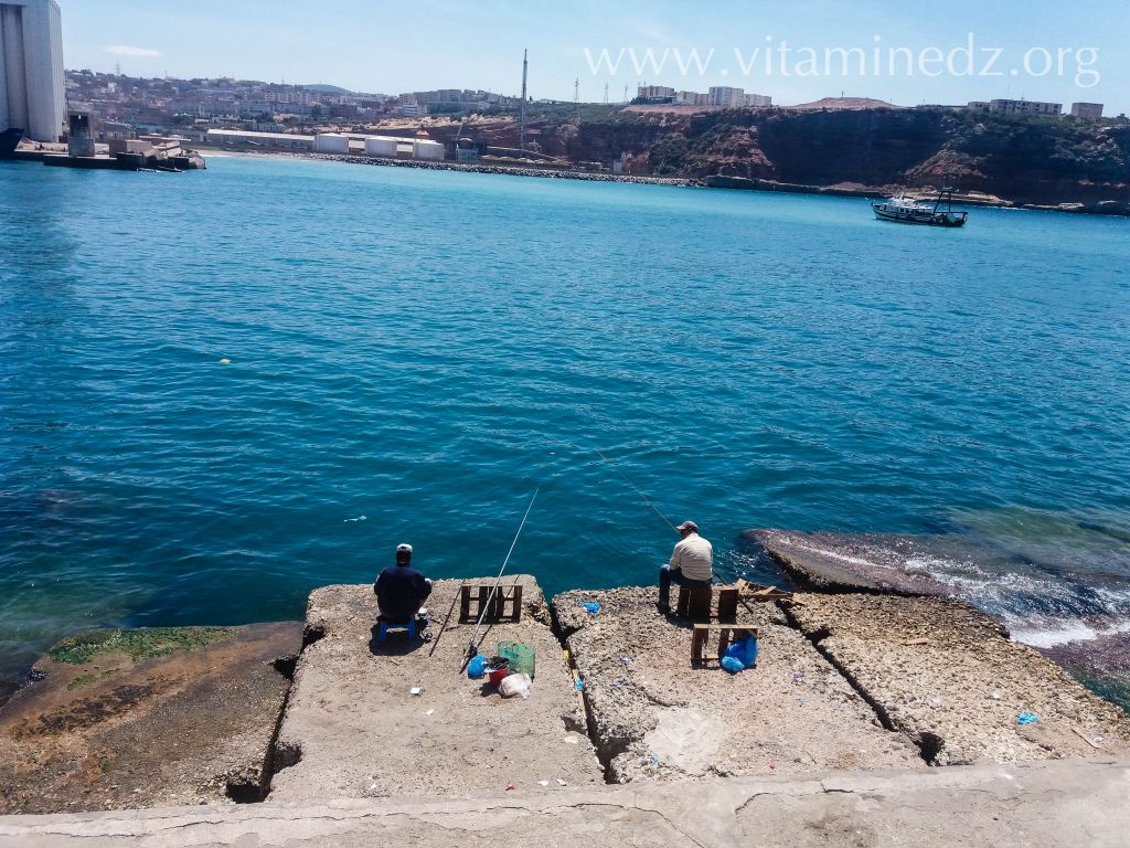 داخل ميناء الغزوات (الحوض الصغير) – ولاية تلمسان