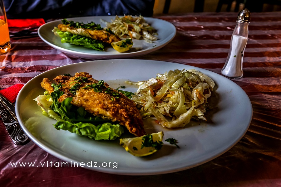 Filet de Poisson - Restaurant le Crabe sur la route de Boukhenais