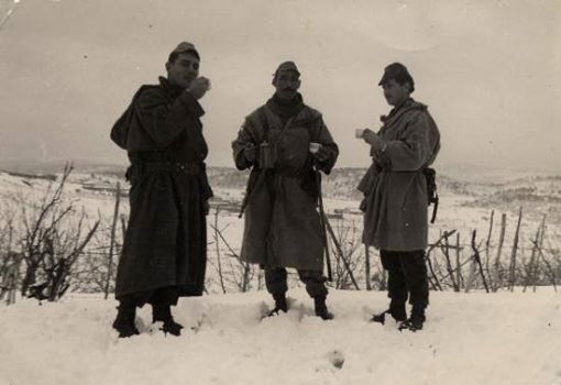 Le harki Bakkouche et le sgt jaquet Kais (edgard quinet ) Khenchela