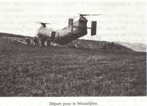 Le 29 avril 1958, aux aurès au cours de la plus grande bataille rangée de toute la guerre d'Algérie, le Capitaine Gueguen, avec sa compagnie,