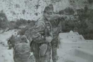 1960 - Ernest et le Capitaine Bouchet, gorges du Rouffi (Aures)