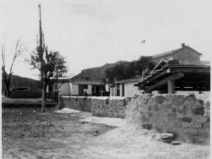 1959 - Ferme martin Edgar Quinet - Bt. 3ème section & foyer au fond