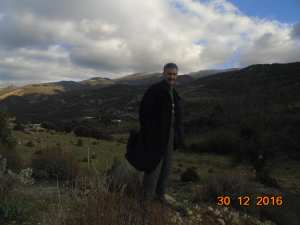 باعالي جبال الاوراس هذا المساء من يوم 2016/12/30 شيليا