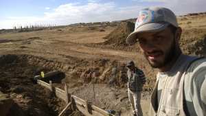 مقراني يزيد من  قايس الى تمنراست. هنا في ورشة العمل