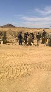 مقراني يزيد من  قايس الى تمنراست. هنا في ورشة العمل