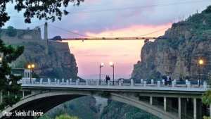 Bonsoir de Constantine... La ville des ponts suspendus !