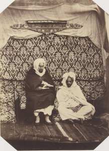 l`Emir Abd El Kader avec son frères à Annaba, 1856