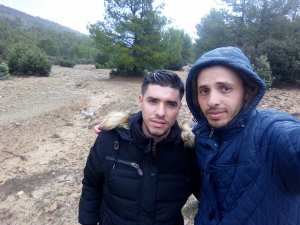 مقراني يزيد وابن عمه حسام في شيليا