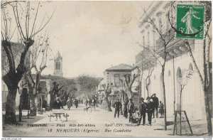 Algérie NEMOURS rue Gambetta