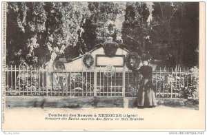 Algérie - Nemours - Tombeau des Braves à Nemours, Ossuaire des Restes mortels des héros de Sidi Brahim