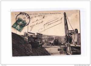 ALGERIE Nemours Port, Travaux de Construction, Chantier, Concasseuses, Machines et Grues, ed Llabador 25, 1912