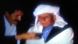 المرحومان الحاج علي بن احمد حلقوم على اليمين والهادي بهلولي على اليسار