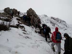 Randonnée du village Igersafen vers Djurdjura coté At Ouassif.