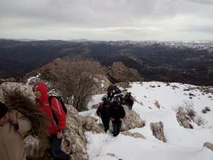 Randonnée du village Igersafen vers Djurdjura coté At Ouassif.