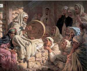 Étienne Dinet - Nasreddine Dinet   Le Conteur Arabe  El Madah