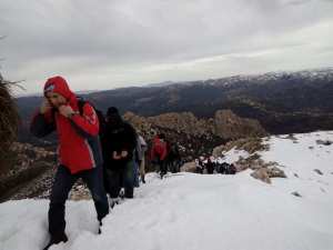 Randonnée du village Igersafen vers Djurdjura coté At Ouassif.