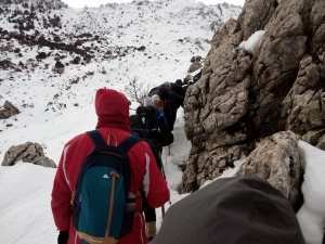 Randonnée du village Igersafen vers Djurdjura coté At Ouassif.