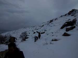 Randonnée du village Igersafen vers Djurdjura coté At Ouassif.