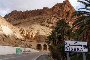 El Kantara (autrefois Calceus Herculis) dans la wilaya de Biskra (l'antique Vescera.)..