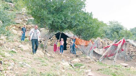 عائلات تعيش يوميات قاسية بين غابات البلوط والصنوبر بأعالي خنشلة  تواجه مداشر وقرى بلديات طامزة و الحامة وأنسيغة ذات الطبيعة الجبلية إلى جانب القاطنين بقرى فرنقال عين نوغيس واحويرة وشانتقومة وجمري وتيدميت بولاية خنشلة يوميات قاسية بين غابات البلوط والصنوبر على طول سفوح سلسلة الجبال الغابية ، ويعيش قاطنوها حياة البداوة الأولى في عزلة وسط بيوت الطين والحجارة التي تفتقر إلى أدنى مواصفات وشروط الحياة الكريمة، بسبب نمط البيوت التي تعود إلى قرون وتخلو تماما من أبسط مظاهر الحضارة والمدنية الحديثة