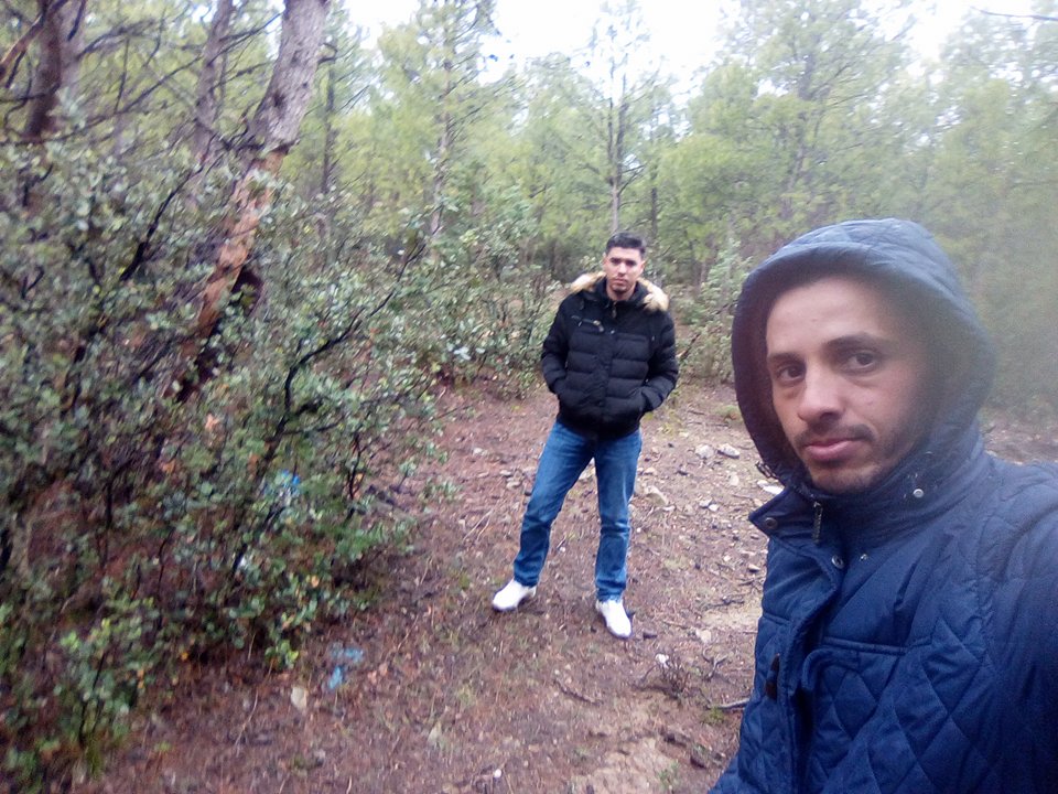 مقراني يزيد  بجبل شليا  مع ابن عمه حسام مقراني