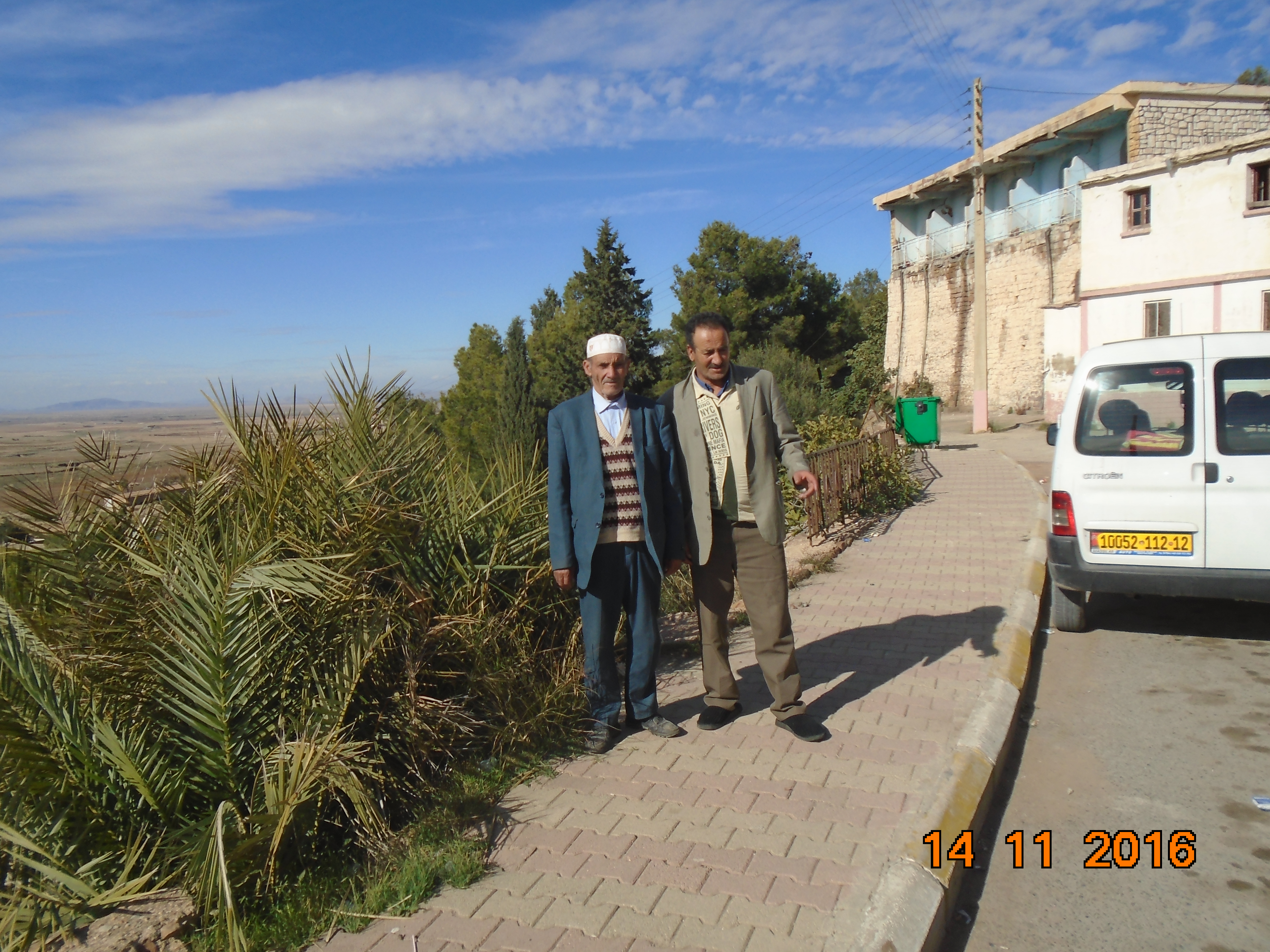 صديقي الحاج زروال في حمام لكنيف  بخنشلة