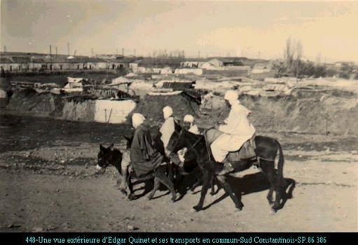 Arrivée à Edgard Quinet -Kais-Khenchela.