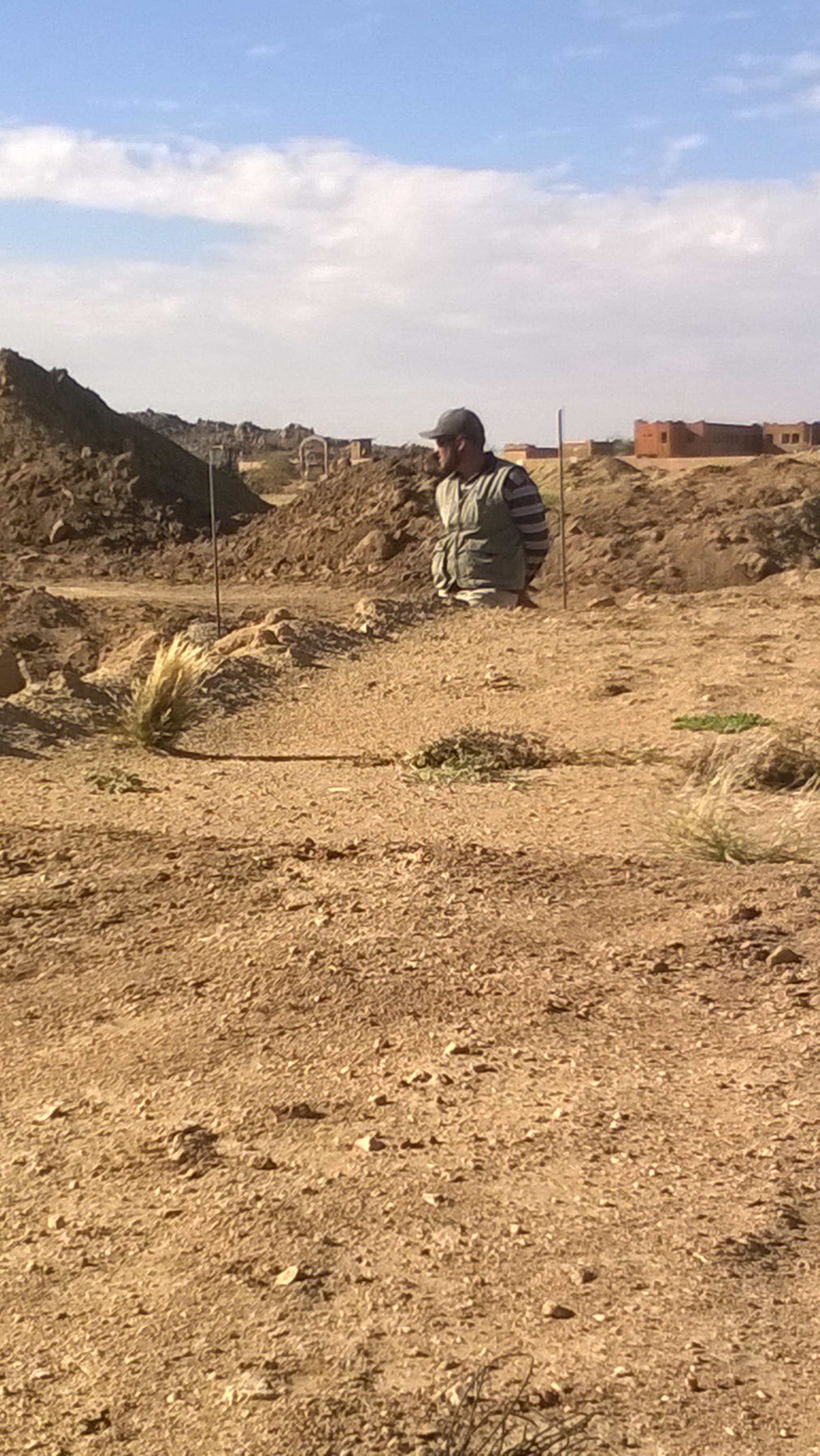 مقراني يزيد من  قايس الى تمنراست. هنا في ورشة العمل